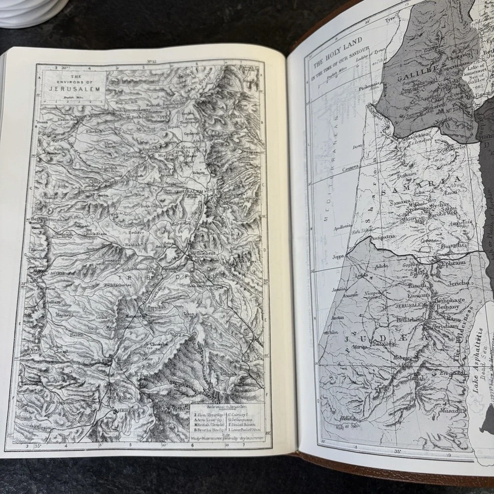 Dake's Annotated Reference Bible KJV Large Note Genuine Leather 5th Print 1987